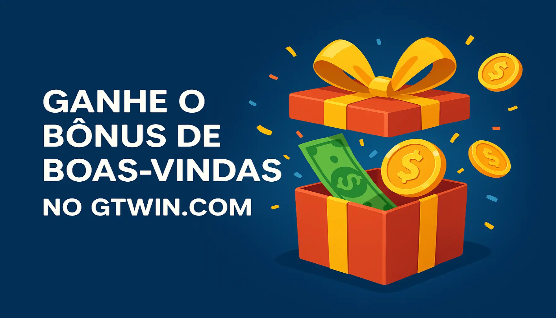 Criar uma nova Conta no plataforma GTWIN.COM