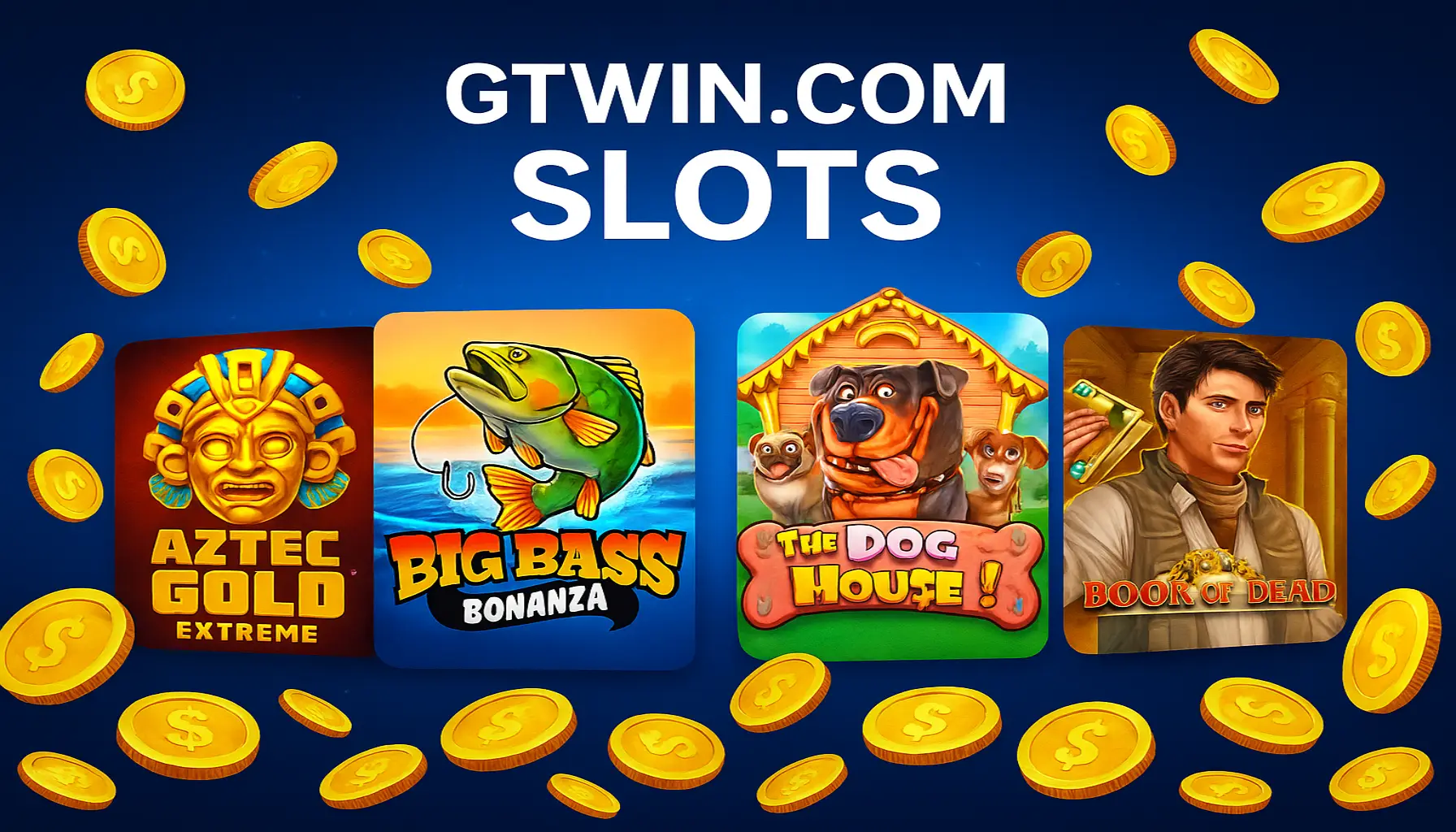 Explore o mundo das slot machines no GTWIN.COM Casino